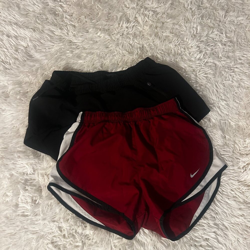 NIKE Women’s Dri-FIT Running Shorts – Bundle of 2 | Size Small
